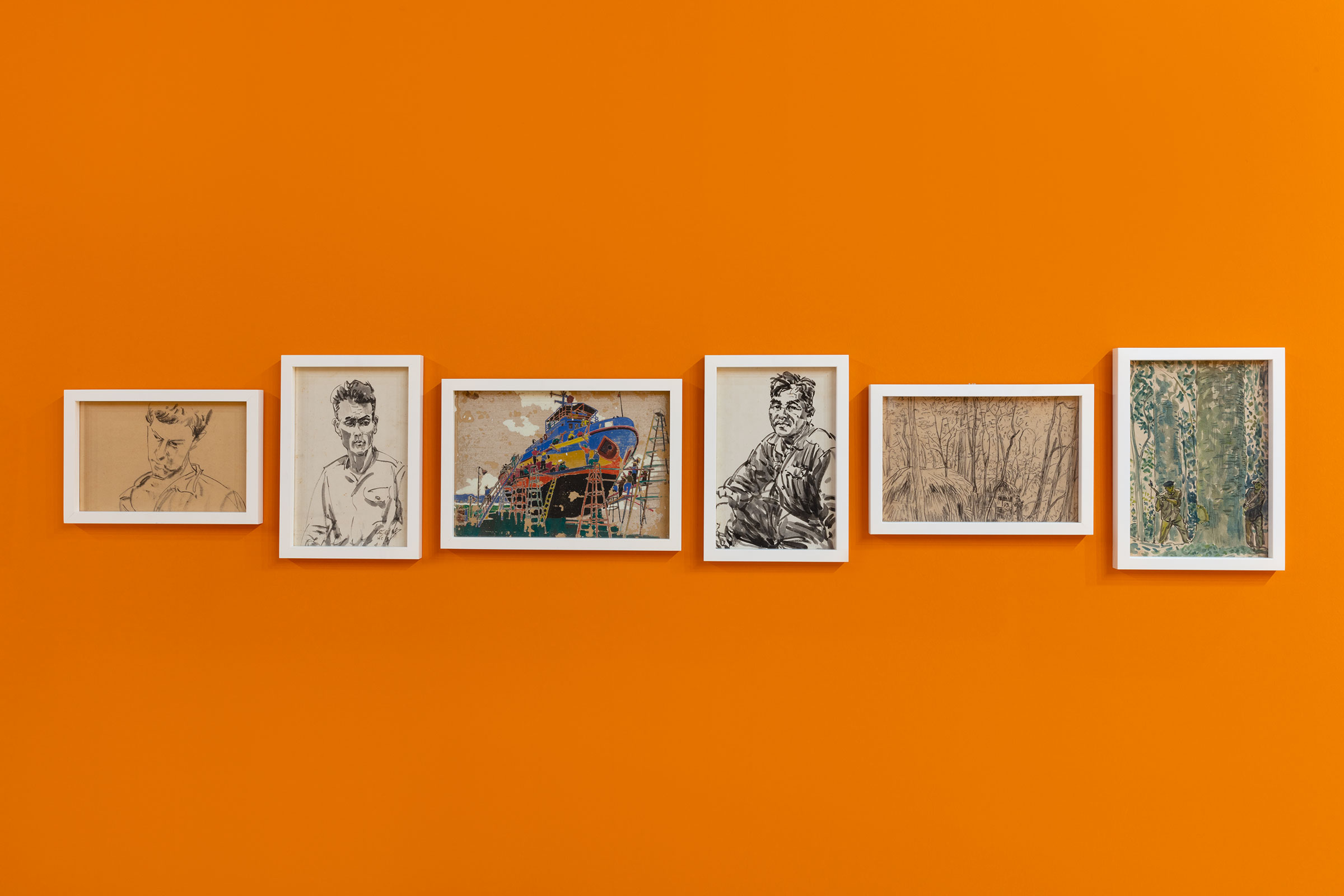 Dinh Q. Lu00ea, Light and Belief. Voices and sketches of life from the Vietnam War, 2012 